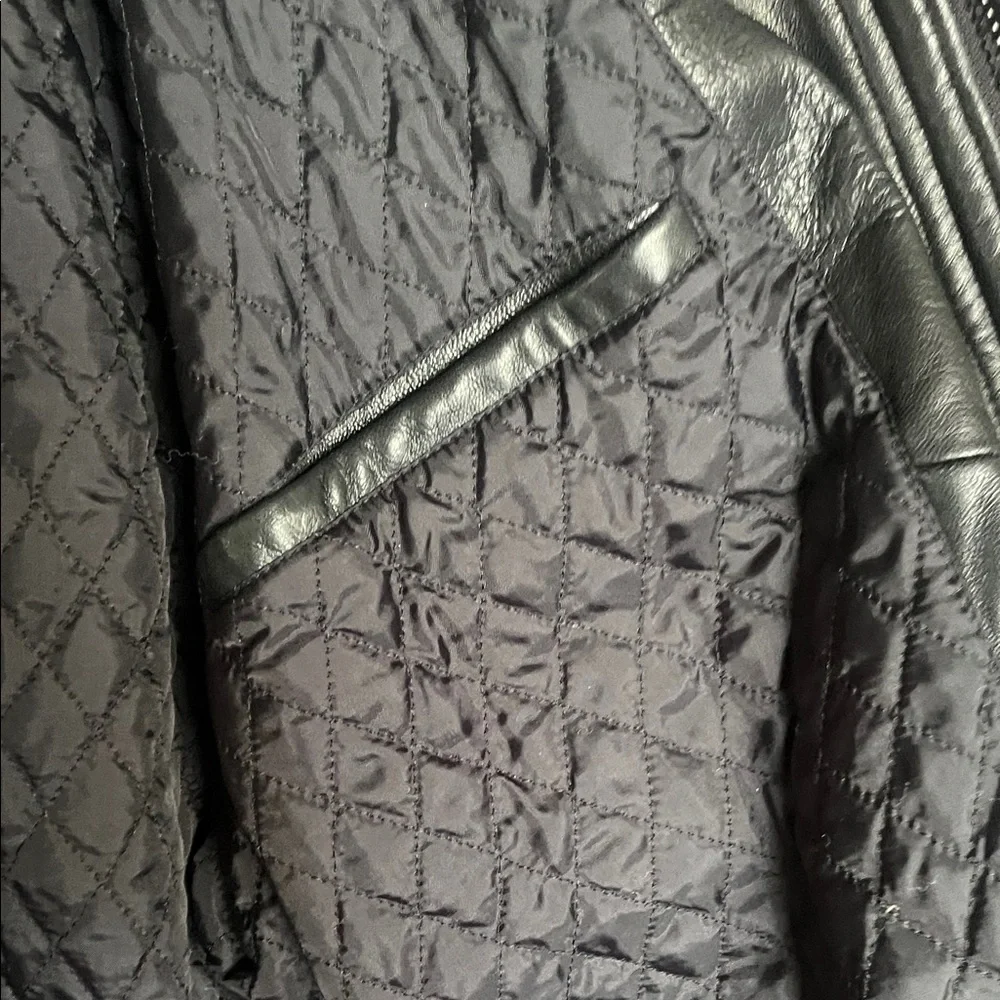 Vintage Colebrook classic bomber Black Leather Jacket for Men size XL - Picture 4 of 9